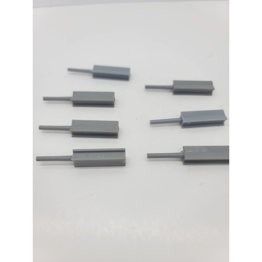 Tech Deck Gray Replacement Adapter Connectors 7 Pieces